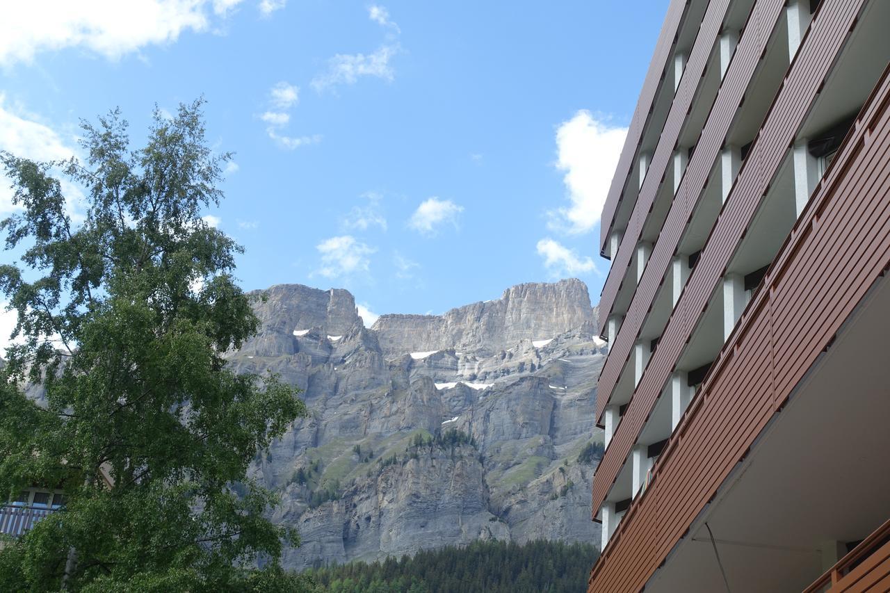 Studio Willimann Haus Dala Im 4 Stock Leukerbad Eksteriør billede