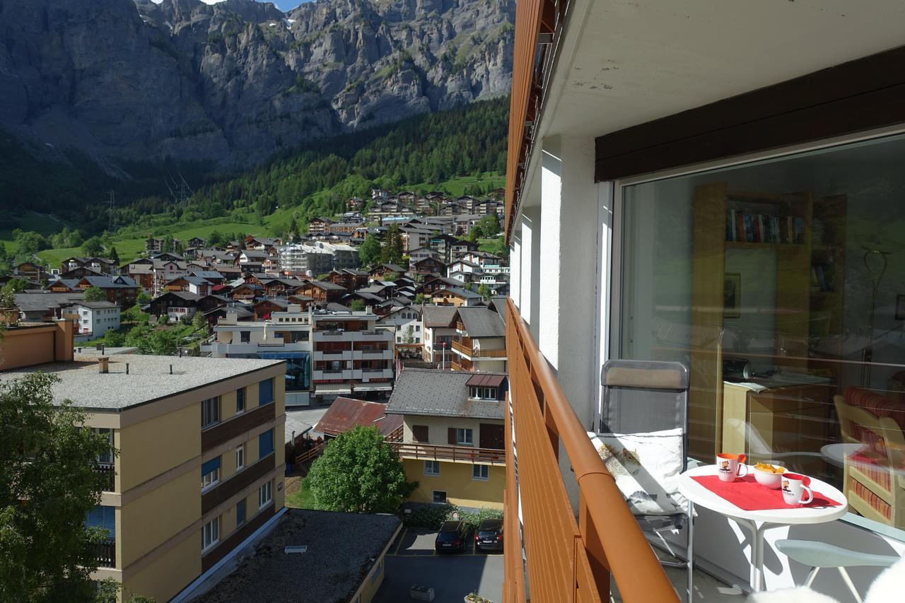 Studio Willimann Haus Dala Im 4 Stock Leukerbad Eksteriør billede
