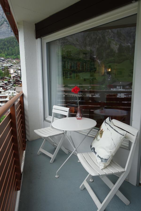 Studio Willimann Haus Dala Im 4 Stock Leukerbad Eksteriør billede