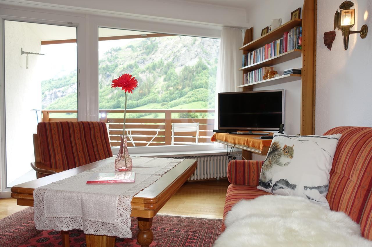 Studio Willimann Haus Dala Im 4 Stock Leukerbad Eksteriør billede