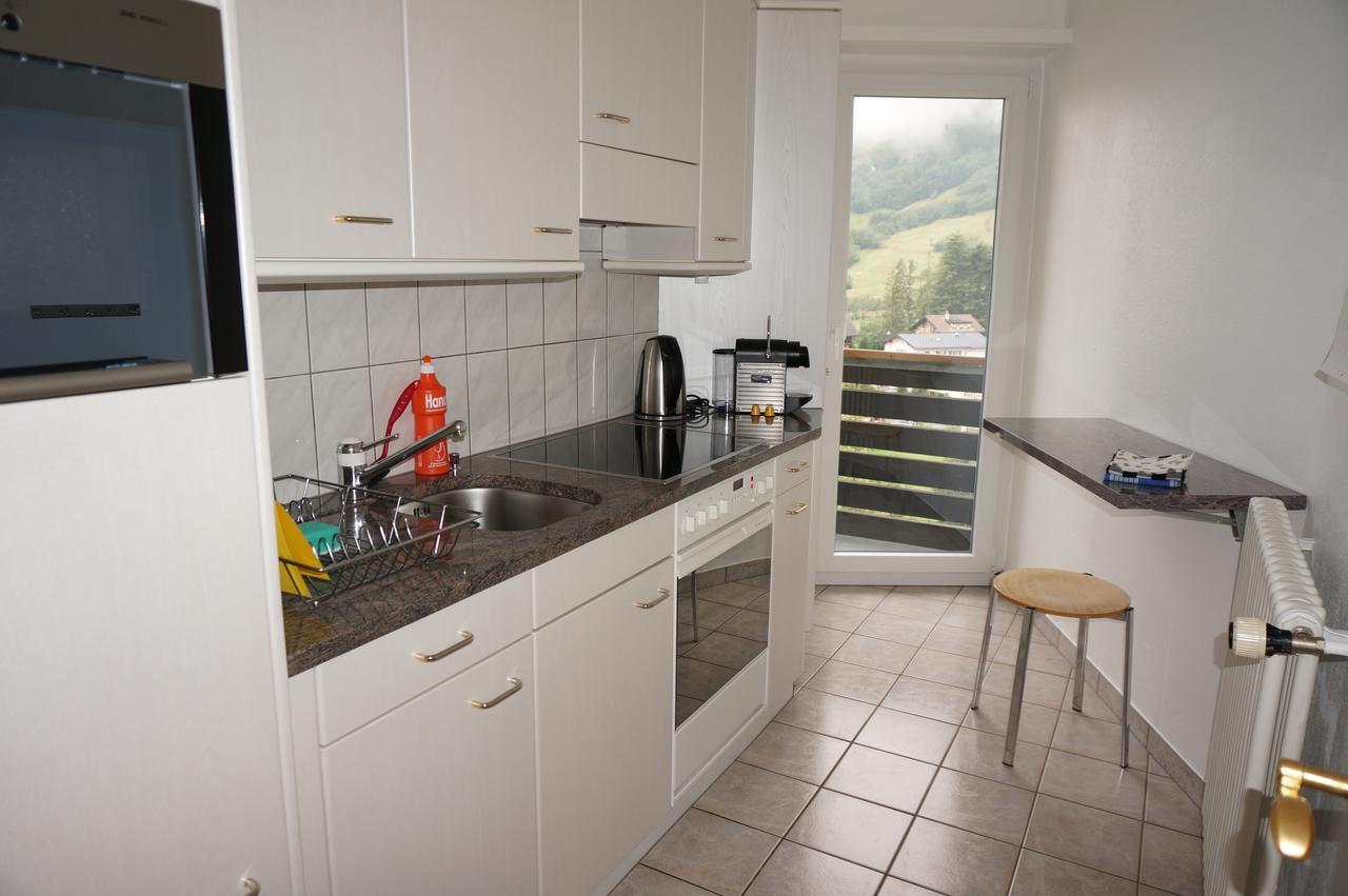 Studio Willimann Haus Dala Im 4 Stock Leukerbad Eksteriør billede